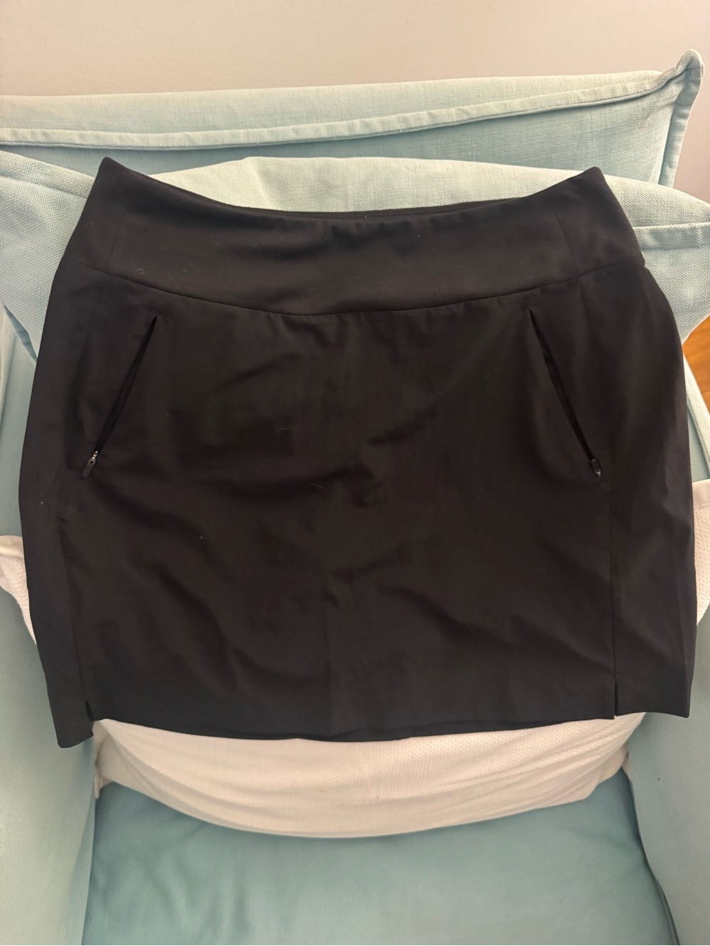 Athleta Black Skort with Smooth Waistband